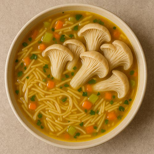 Oyster-mushroom-soup