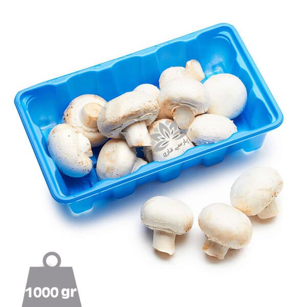 قارچ دکمه ای ریز بسته بندی 1000 گرمی
