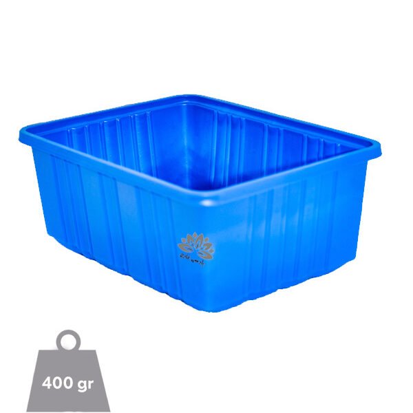 ظرف بسته بندی قارچ 400 گرمی پلی استایرن PS بسته 400 عددی