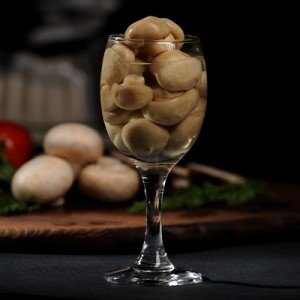 قارچ بلنچ شده کامل